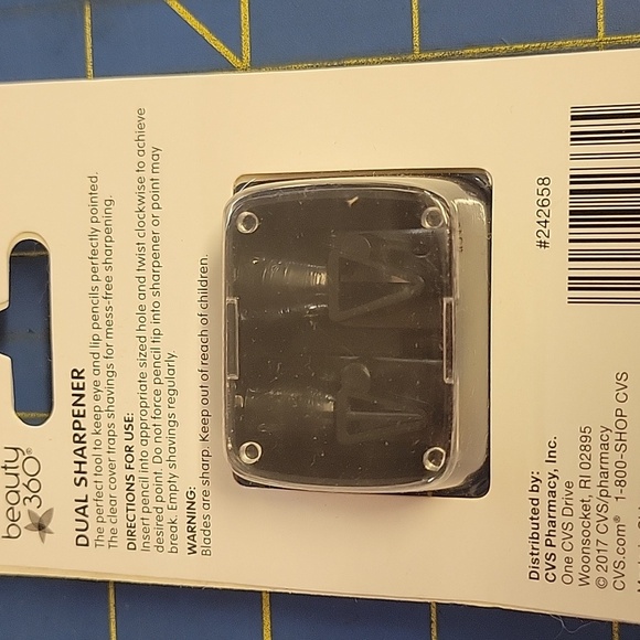 Beauty 360 Dual Sharpner 2 Sizes NIP - Picture 2 of 2